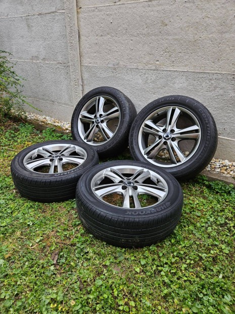 Gyári Ssangyong alufelni szett téli gumival (5x112 R18)