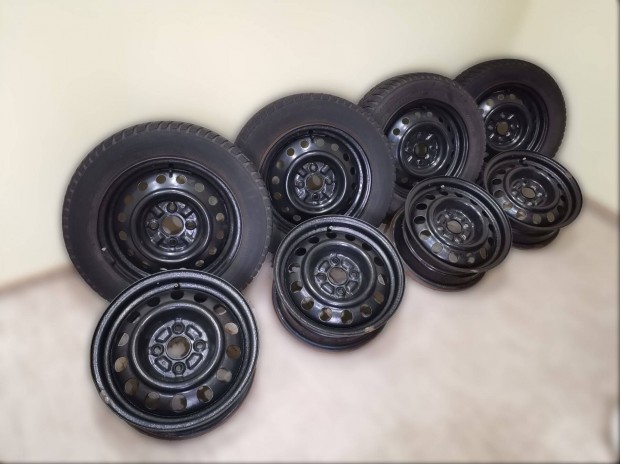 Gyári Toyota acélfeni 4x100 8db