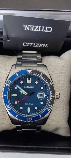 Gyari Uj Citizen ECO Drive 8 Honap Power Reserve KEK Dial Garancia!!