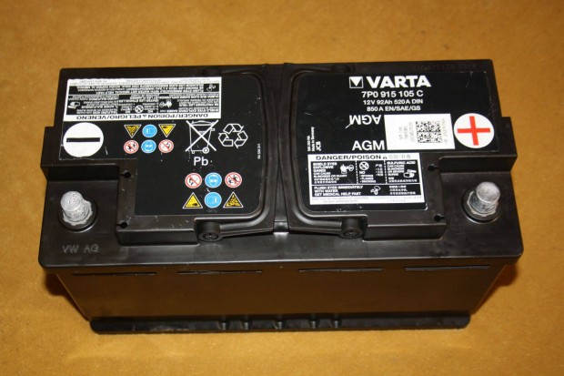 Gy�ri VAG 12V AGM Akkumul�tor 92Ah 850A