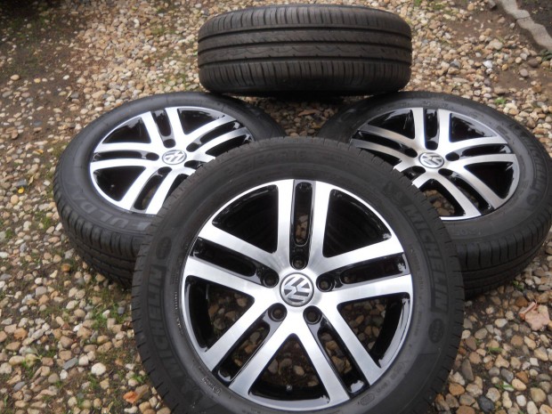 Gyári VW 16" 5x112 Alufelni nyárigumi VW Skoda Seat Audi