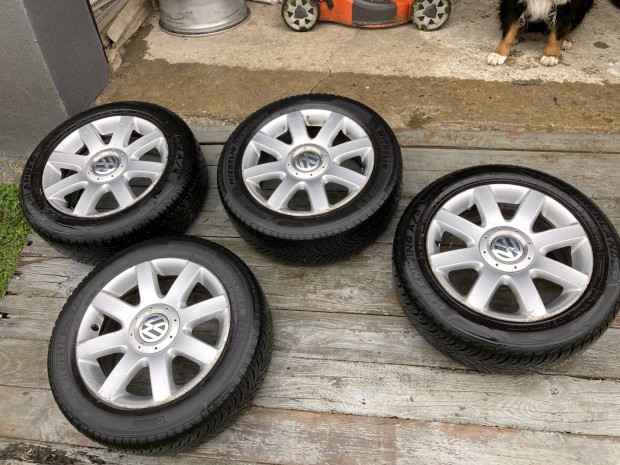 Gyri VW 5x112 r16 alufelni 205/55r16 gumikkal 