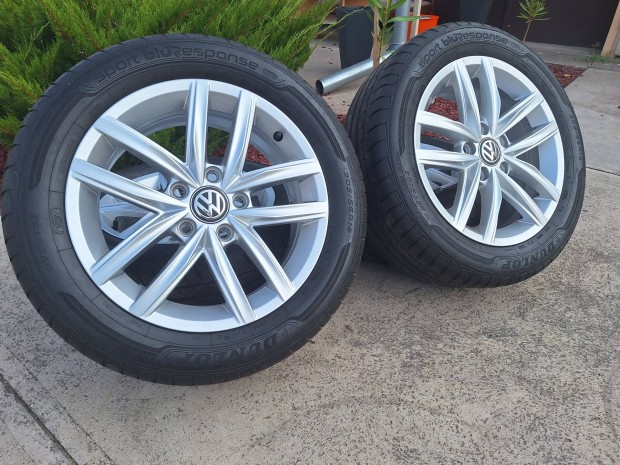 Gyri VW Golf Jetta 5*112 R16 alufelni 205/55 R16 Nyri gumi 