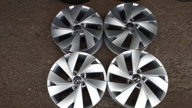 Gyári Volkswagen 5x112 lyukosztású 17 colos használt alu felni garnit