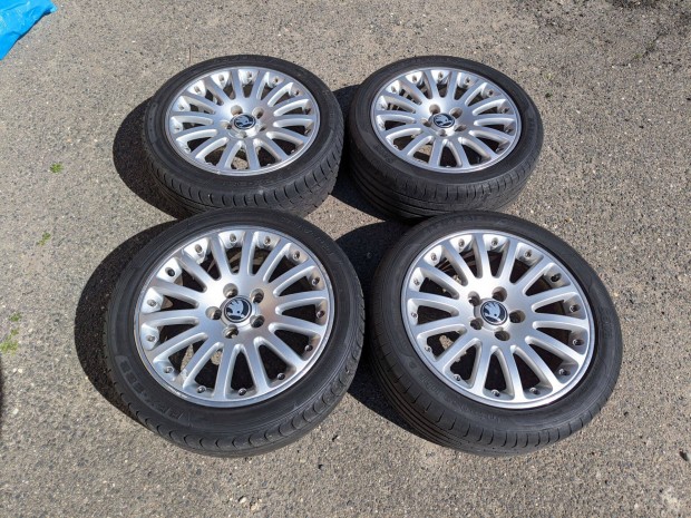 Gyári Volkswagen BBS alufelni 225/45r17 újszerű gumikkal