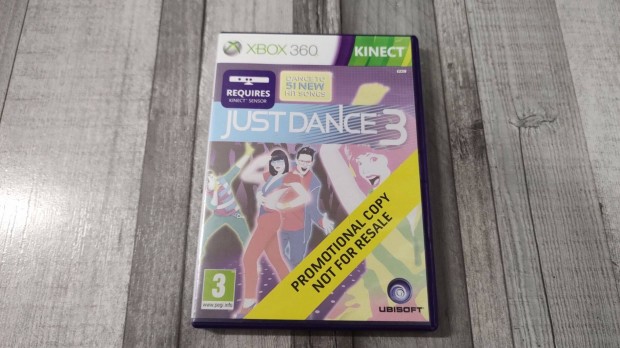 Gyri Xbox 360 : Kinect Just Dance 3 - Tncos ! - Ritka !