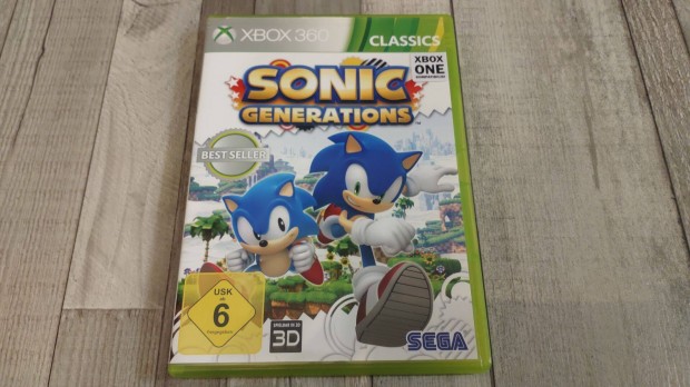 Gyri Xbox 360 : Sonic Generations - Xbox One s Series X Kompatibilis