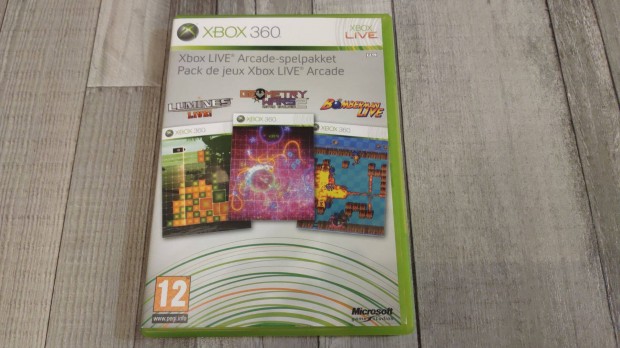 Gyri Xbox 360 : Xbox Arcade Game Pack - 3db Jtk!