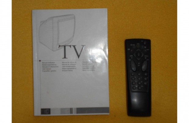 Gyári, alig használt Thomson TV távirányító - ajándék TV-kis hibás