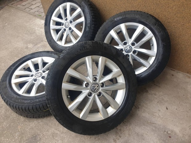 Gyri hibtlan VW 16"-os dupla klls alufelni szett, Continental tli