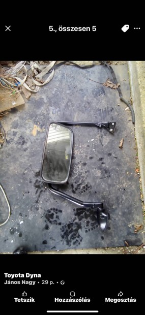 Gy�ri komplett t�k�r Toyota Dyna 150 t�pushoz 