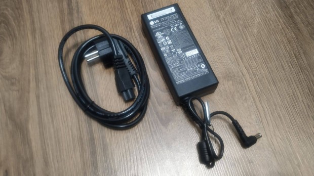 Gyári laptop notebook monitor tápegység laptoptöltő LG 19V 5,79A 110W