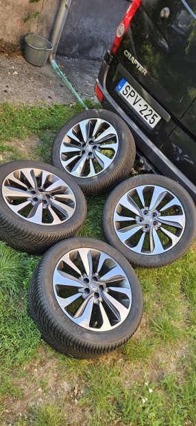 Gyári opel mokka alufelni téli gumival 5x105