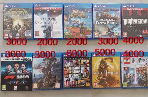 Gyári ps4 játék