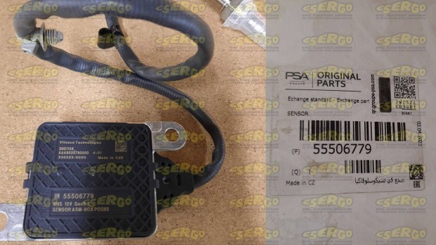 Gyári új Nox szenzor pozició 2. Opel Mokka 1.6D 55506779