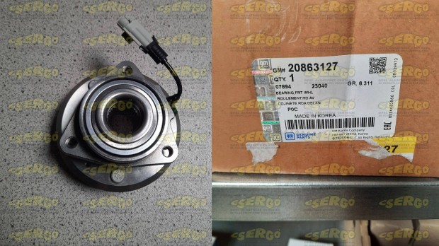 Gyári új első kerékagy Opel Antara 2011-től 20863127