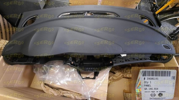 Gyári új műszerfalpárna fekete Opel Astra K 39085191