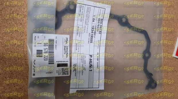 Gyári új olajpumpa tömítés Opel B20DTH 55578220