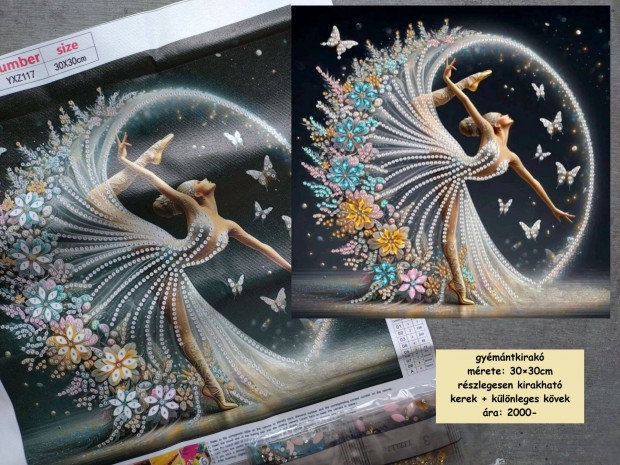 Gymntkirak 3030cm rszleges balerina