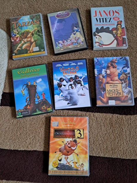 Gyerek DVD-k DVD Rajzfilm oroszlánkirály 3 Mackótestvér Táncoló talpak