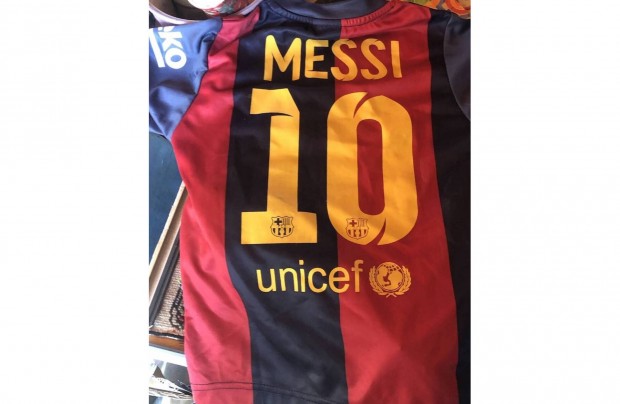Gyerek Messi focimez, messi Barcelona mez 3500 Ft :Lenti