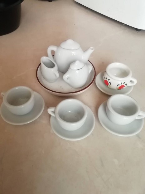 Gyerek jtk porceln kvs kszlet 