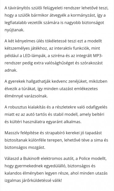 Gyerek rendr aut