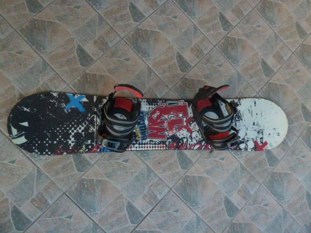 Gyerek snowboard Flow Rythm Rocker hybrid 120cm, ktssel vaxolva,lez