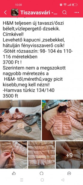 Gyerek j tavaszi dzsekik