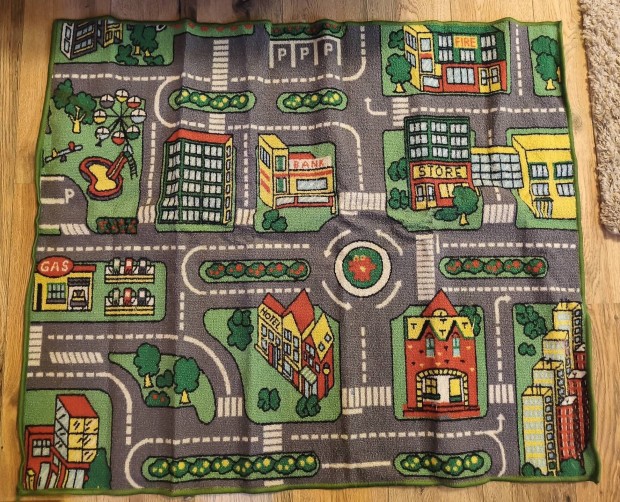 Gyerek v�ros sz�nyeg 100x120 cm