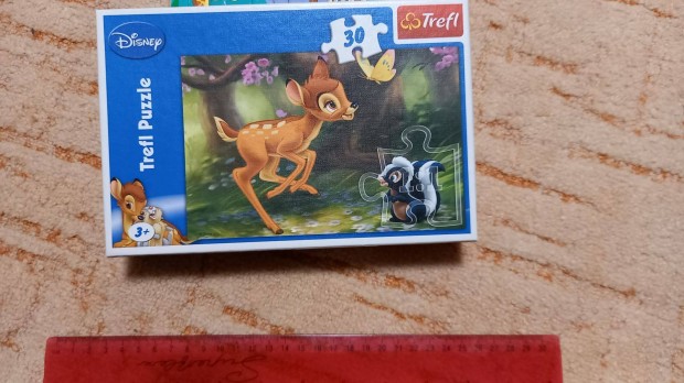 Gyerekjáték kirakó puzzle Bambi állatos logiaki fejlesztő játék