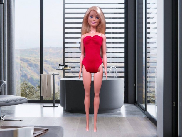 Gyereknap Piros body barbie babkhoz, j, GLS 1290 Ft