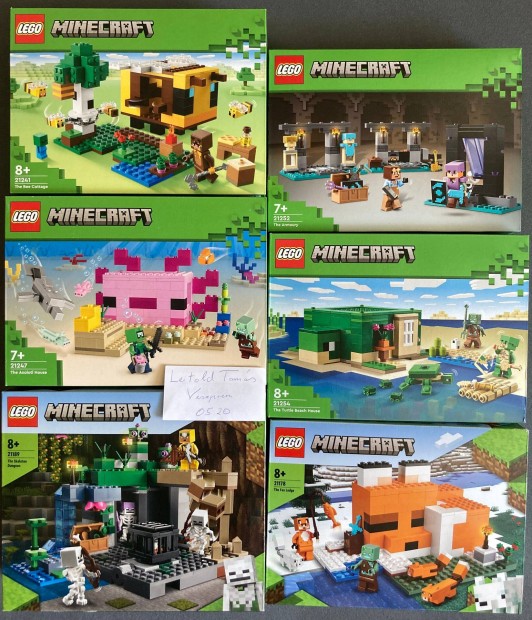 Gyereknapi akci - LEGO Minecraft csomag egyben