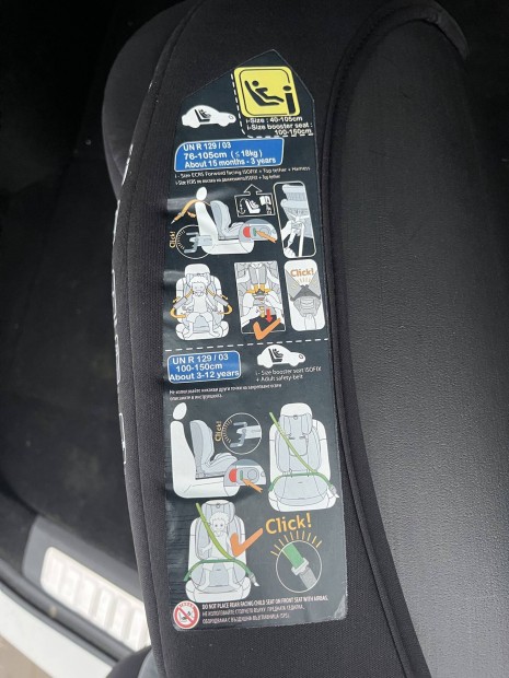 Gyerekls isofix