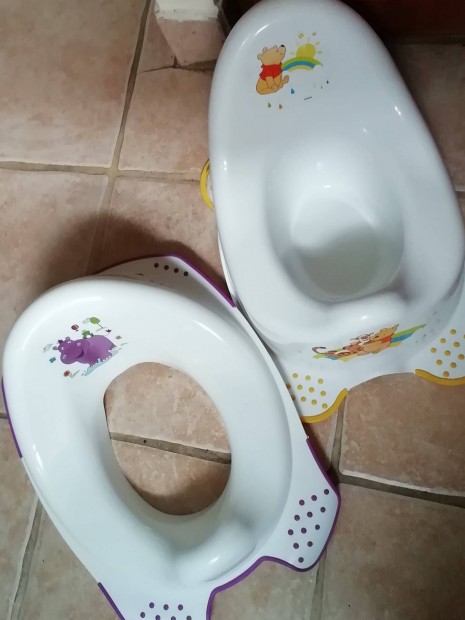 Gyermek lányka, fiú WC szűkítő és bili csomag újszerű állapotban