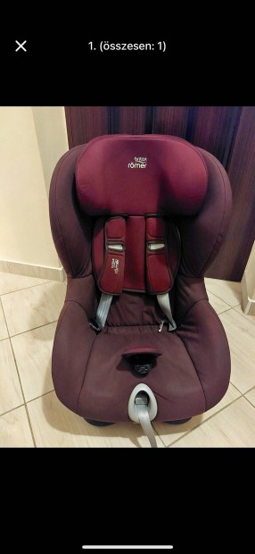 Gyermekls - Britax Rmer King II LS Black Series - Burgundy Red