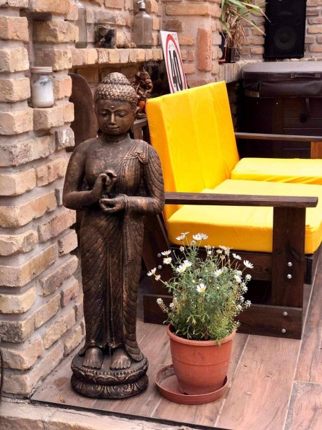 Gyertya tartós Buddha szobor 