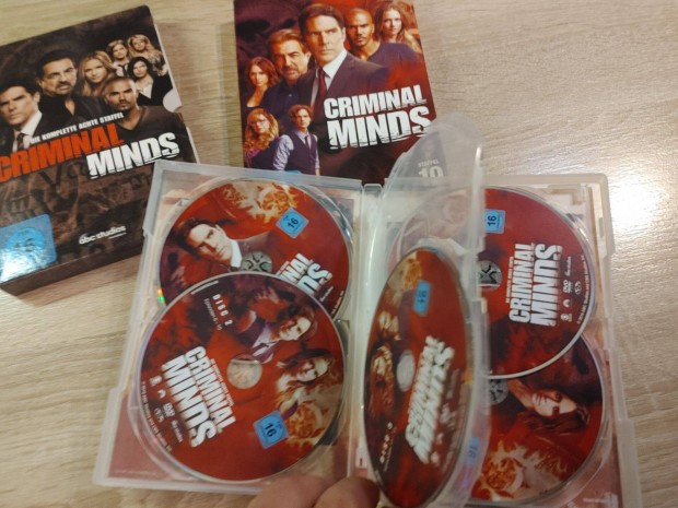 Gyilkos elmk Criminal minds dvd (5 lemezes) csak angol, nmet, franc