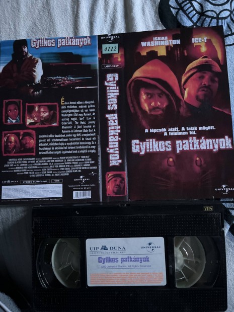 Gyilkos patknyok vhs m film g kistok