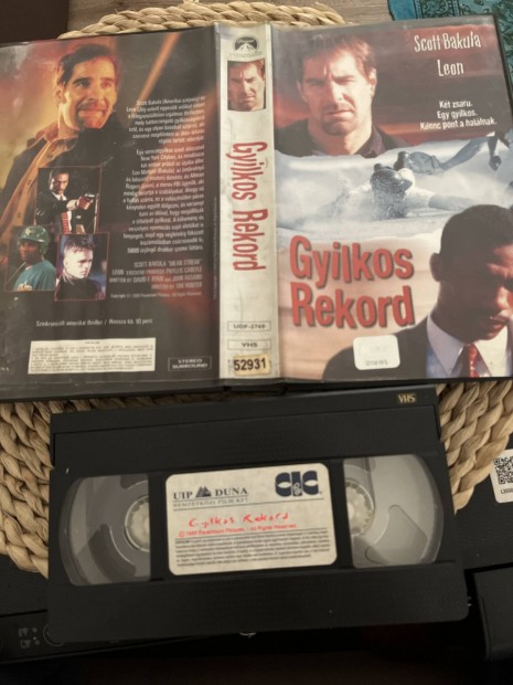 Gyilkos rekord vhs