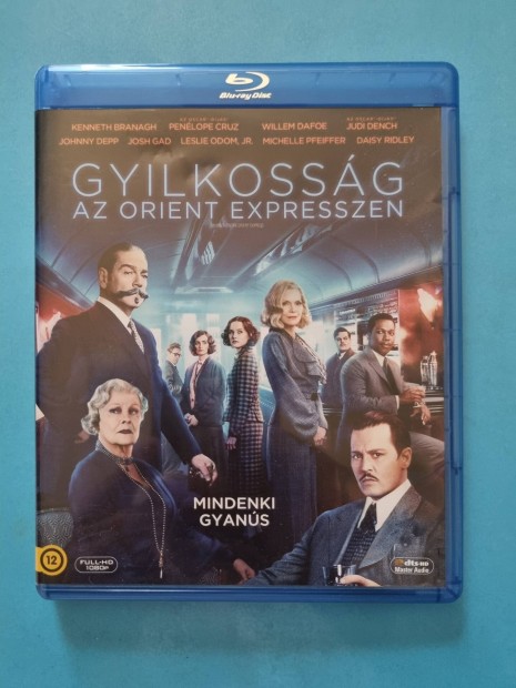 Gyilkossg az Orient expresszen blu-ray