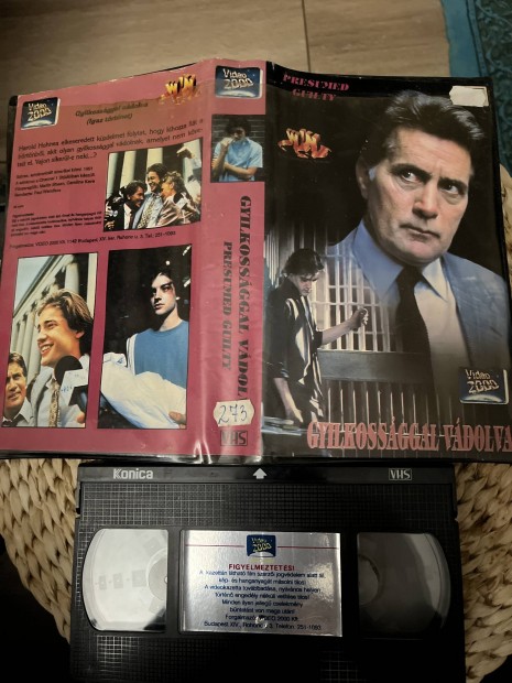 Gyilkossggal vdolva vhs film