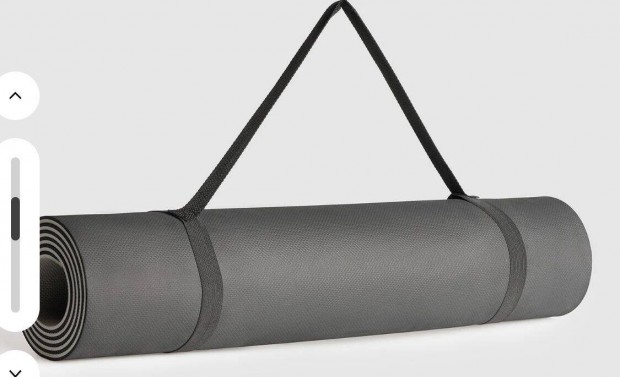 Gymshark Yoga Mat - Black/Smokey Grey jga matrac