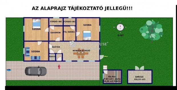 Gyömrői 110 nm-es ház eladó