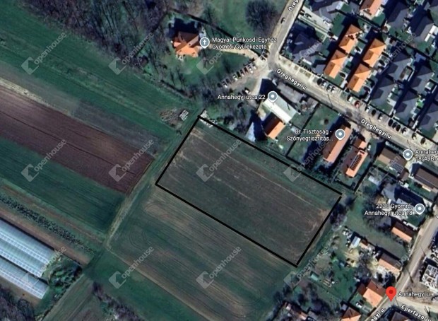 Gy�mr�i elad� 3904 nm-es telek