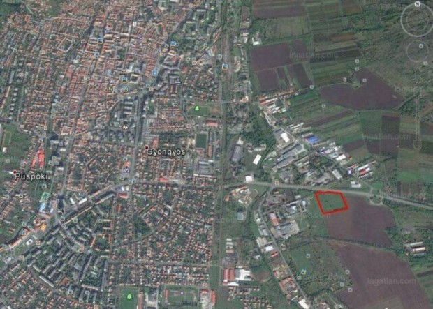 Gyngysn az Ipari Park kzelben 2 Ha nagysg fejlesztsi terlet