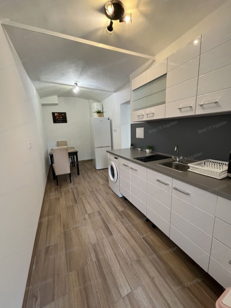 Győr-Nádorvárosban 42 m2-es, egy szobás szuterén lakás kiadó!