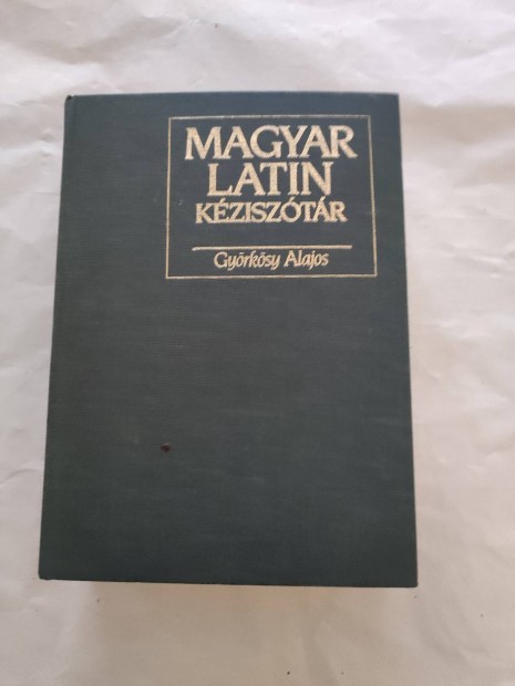 Gyrksy Alajos Magyar -Latin Kzisztr