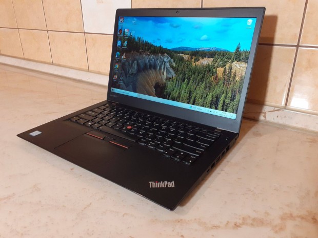 Gyors Lenovo T470S I5 laptop, notebook ssd, j akku Win10