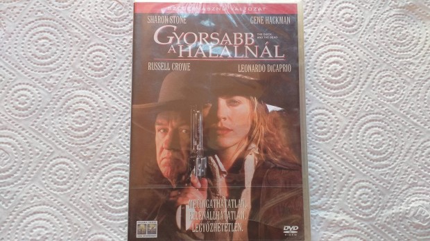 Gyorsabb a hallnl DVD film-Sharon Stone Leonardo D.Caprio